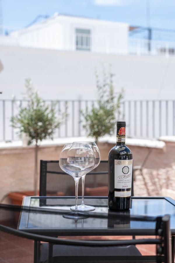 Wineart House, Terracielo Indipendente Nel Centro Di Monopoli Leilighet Eksteriør bilde